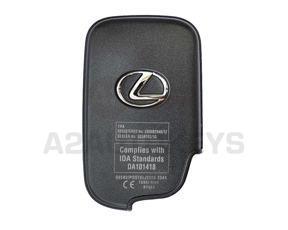 Lexus RX 2010-2015 Genuine Smart Remote Key 433MHz 89904-48241 / 89904-48242 / 89904-48243 / 89904-48244 / 89904-48245 / 89904-48246