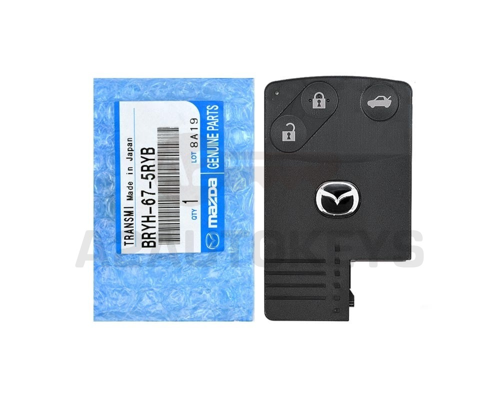 Mazda 3 2006-2009 Smart Card Remote 3 Buttons 433MHz BRYH-67-5RYB