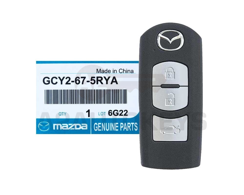 Mazda 6 2009 Genuine Smart Key Remote 433MHz GCY2-67-5RYA