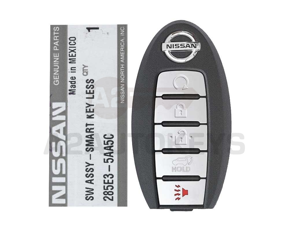 Nissan Murano PathFinder 2016-2018 Genuine Smart Key Remote 433MHz 285E3-5AA5A / 285E3-5AA5C