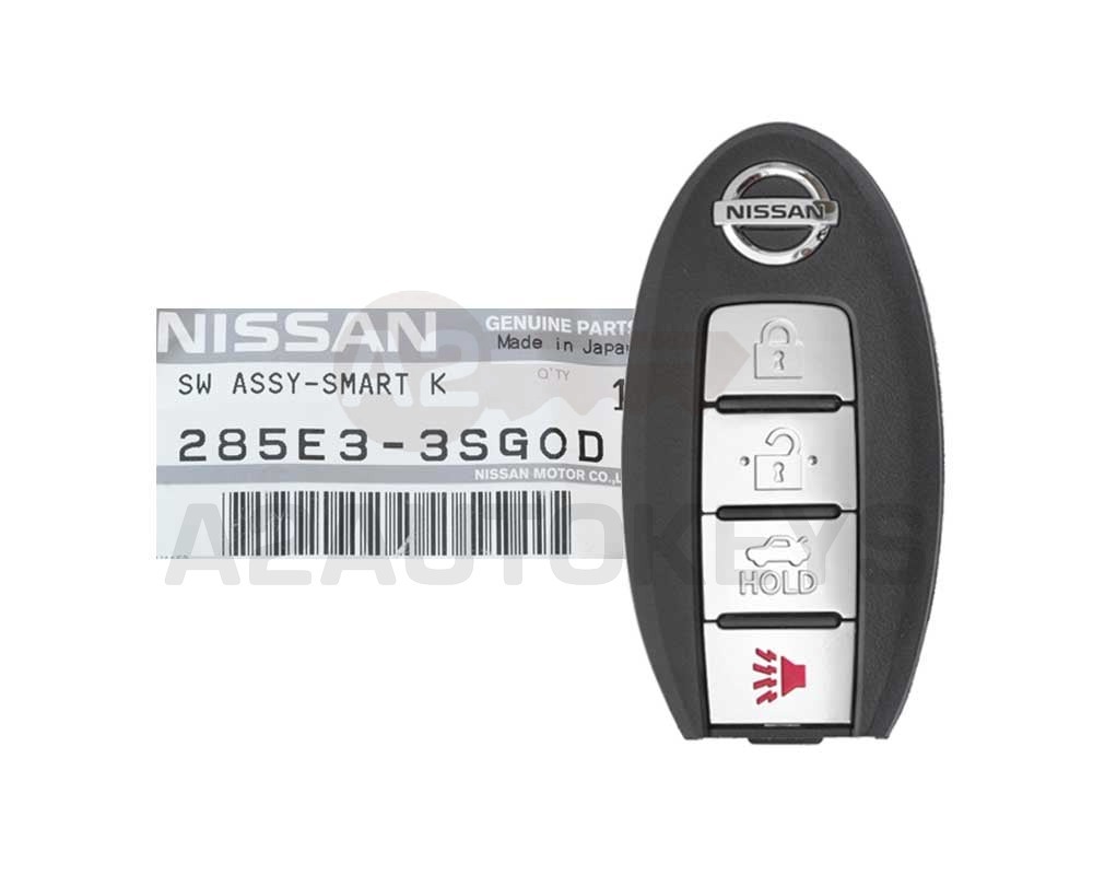 Nissan Versa Sentra 2013-2019 Genuine Smart Remote Key 315MHz 285E3-3SG0D