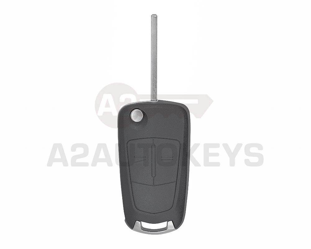 Opel Astra H Zafira B Flip Remote Key 2 Buttons 433MHz FCC ID: 13.149.658