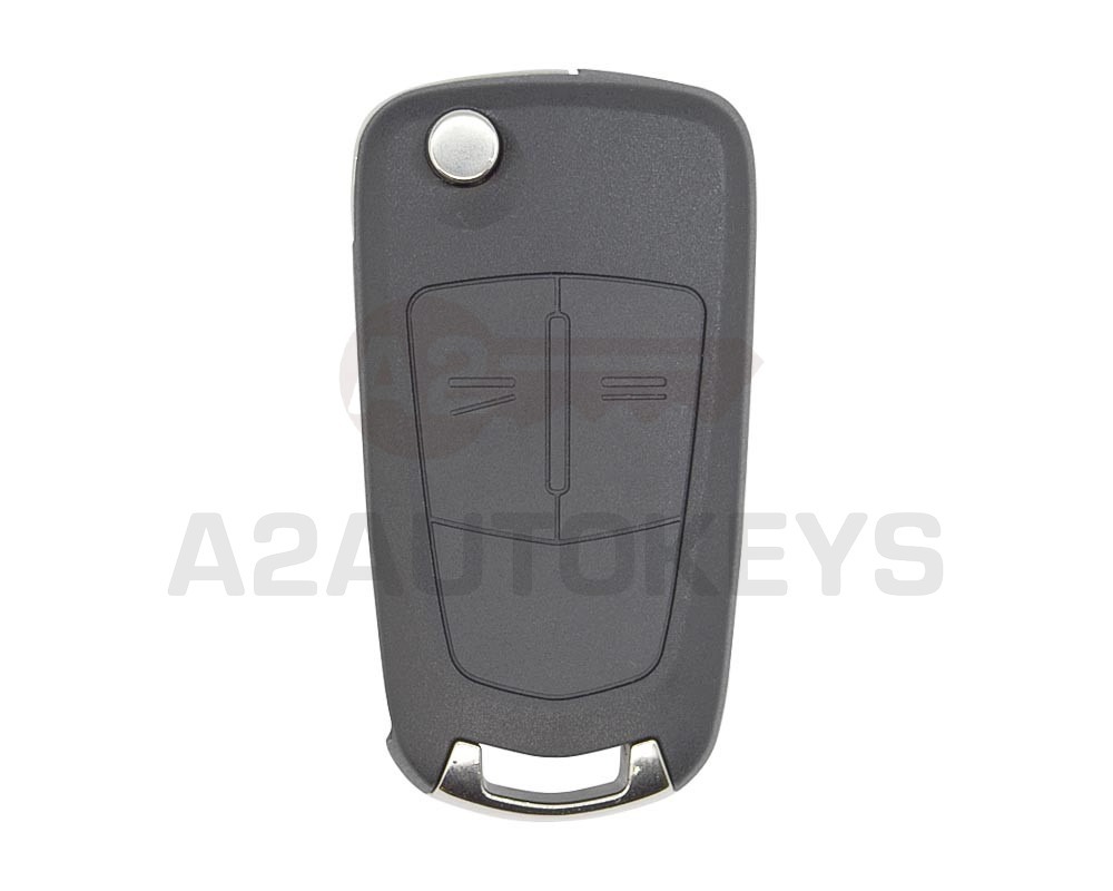 Opel Corsa D Flip Remote Key 2 Buttons 433MHz PCF7941A Transponder FCC ID: 13.188.284 - G1-AM433TX