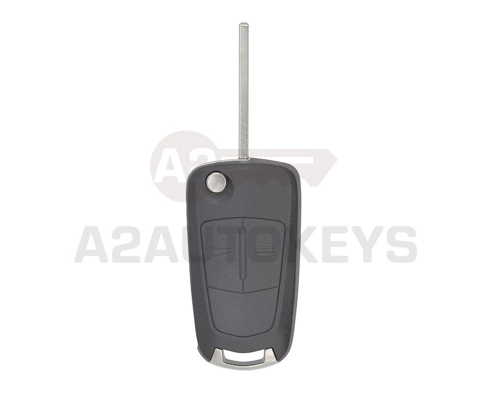 Opel Corsa D Flip Remote Key 2 Buttons 433MHz PCF7941A Transponder FCC ID: 13.188.284 - G1-AM433TX