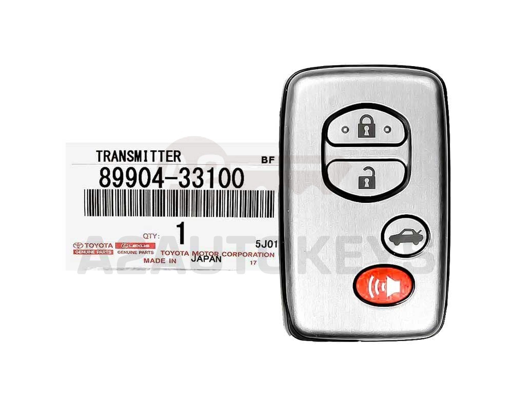 Toyota Aurion 2008 Genuine Smart Key 433MHz 89904-33100