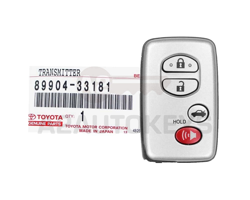 Toyota Camry 2008 Genuine Smart Remote Key 315MHz 89904-33181 / 89904-06041