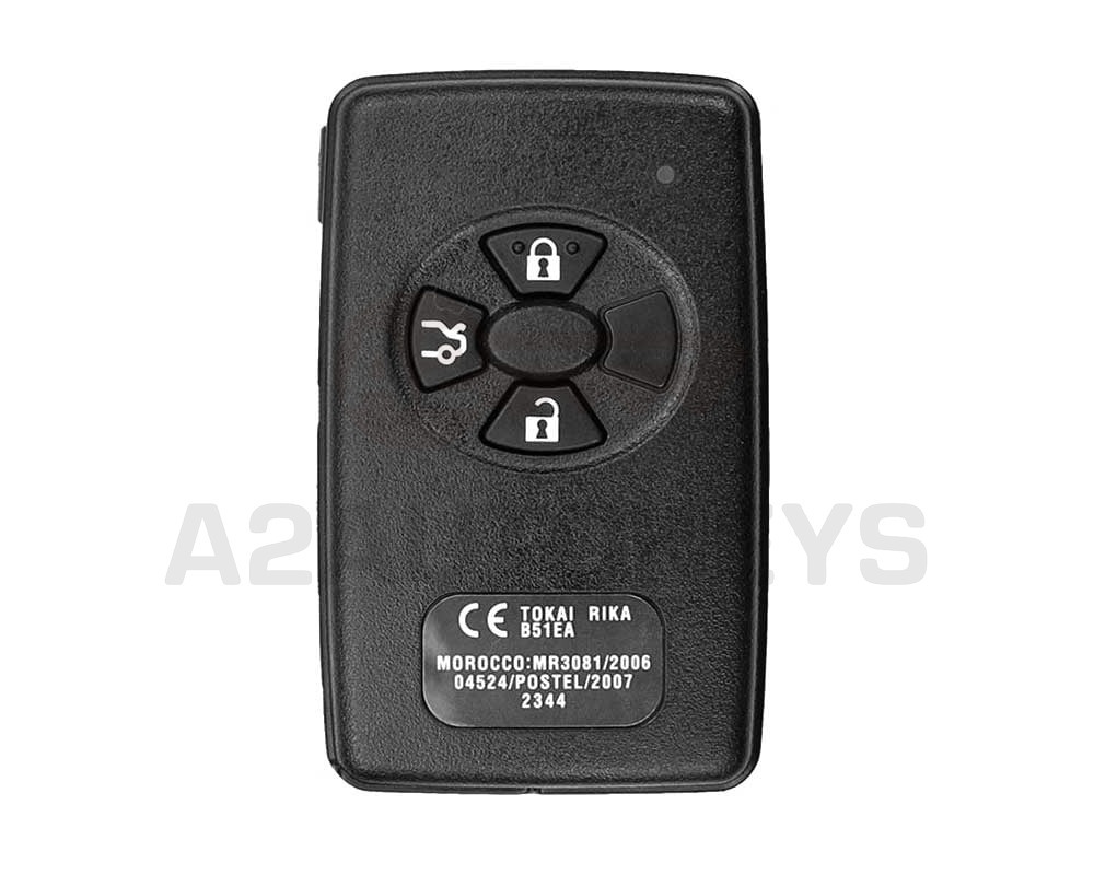 Toyota Corolla 2008-2014 Genuine Smart Key 433MHz 89904-12042 / 89904-12043