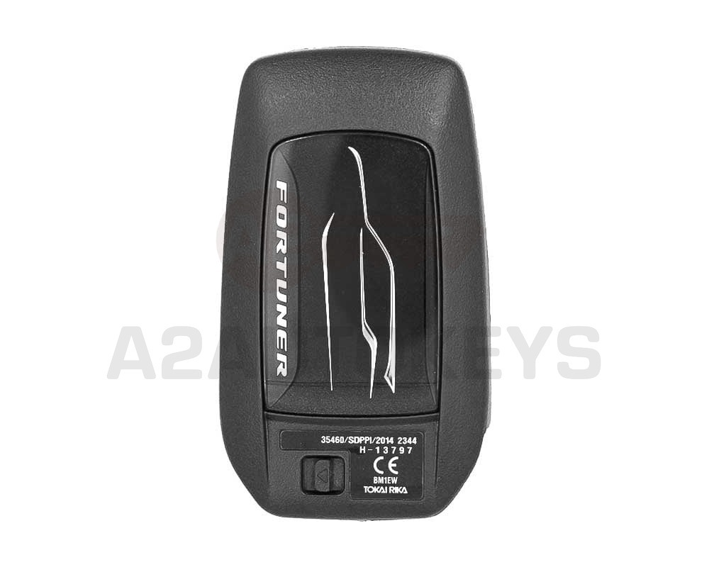 Toyota Fortuner 2016-2024 Smart Remote Key 3 Buttons 433MHz 89904-0K070 / 89904-0K071 / 89904-0KK90