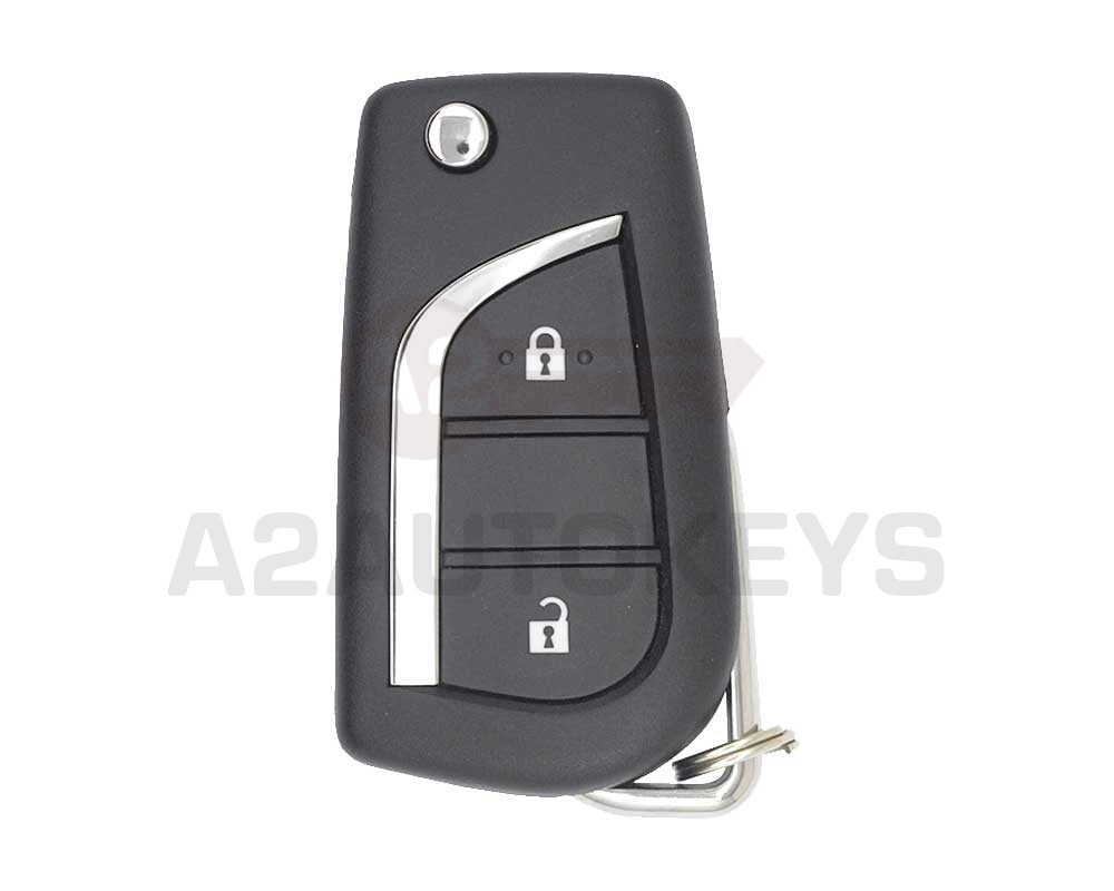 Toyota Hilux / Fortuner 2016-2023 Original Flip Remote 433Mhz ASK 89070-0KC50 / 89070-0KC51 / 89070-0KG00
