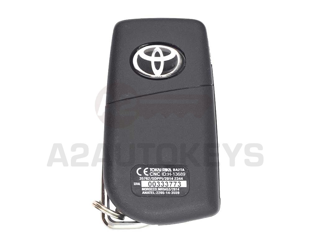 Toyota Hilux / Fortuner 2016-2023 Original Flip Remote 433Mhz ASK 89070-0KC50 / 89070-0KC51 / 89070-0KG00