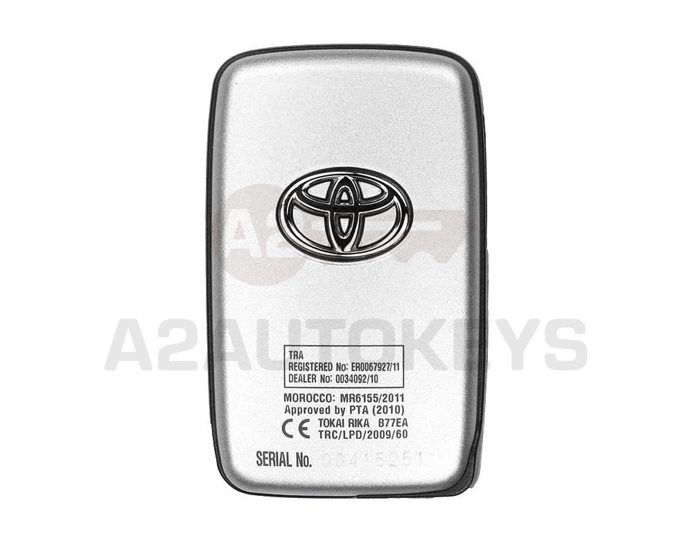 Toyota Land Cruiser 2013-2015 Genuine Smart Key 433MHz 89904-60B01 / 89904-60B02 / 89904-60B03