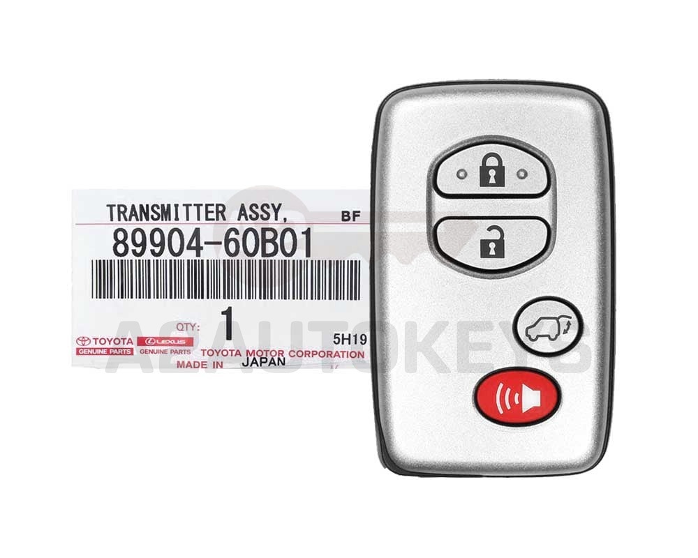 Toyota Land Cruiser 2013-2015 Genuine Smart Key 433MHz 89904-60B01 / 89904-60B02 / 89904-60B03
