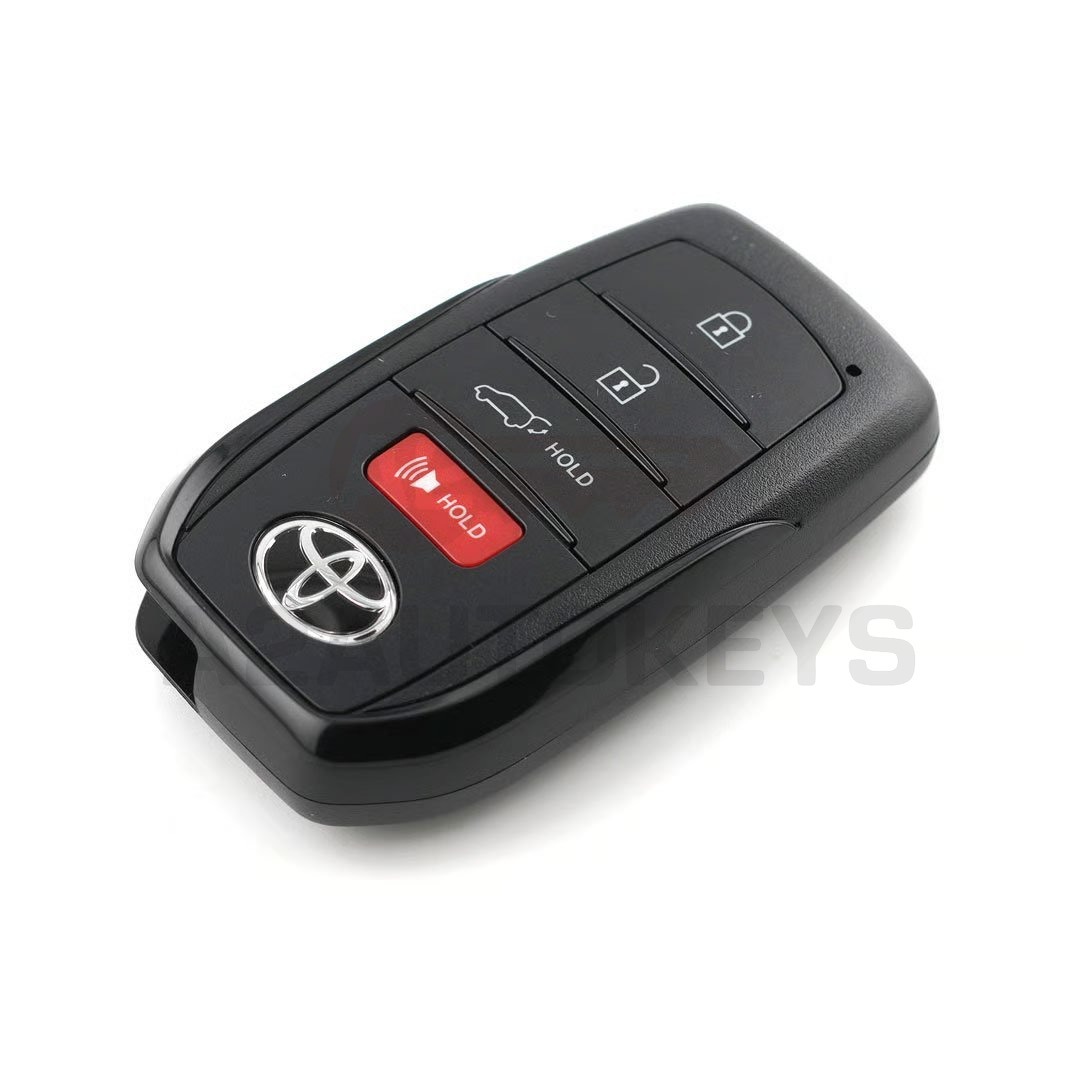 Toyota Highlander 2024 Genuine Smart Remote Key 3+1 Buttons 314.35/312.11MHz 8990H-0E600 / 8990H-0E601