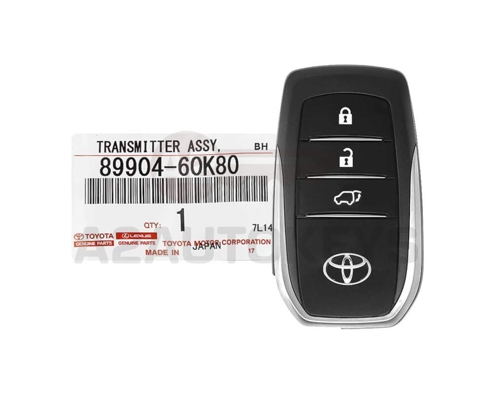 Toyota Land Cruiser 2016-2017 Genuine Smart Key 433MHz 89904-60K80