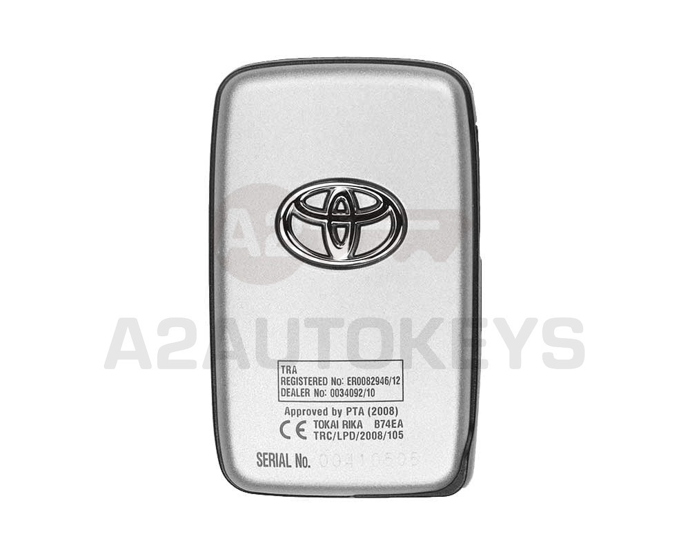 Toyota Prado 2010-2017 Genuine Smart Remote Key 433MHz 89904-60760