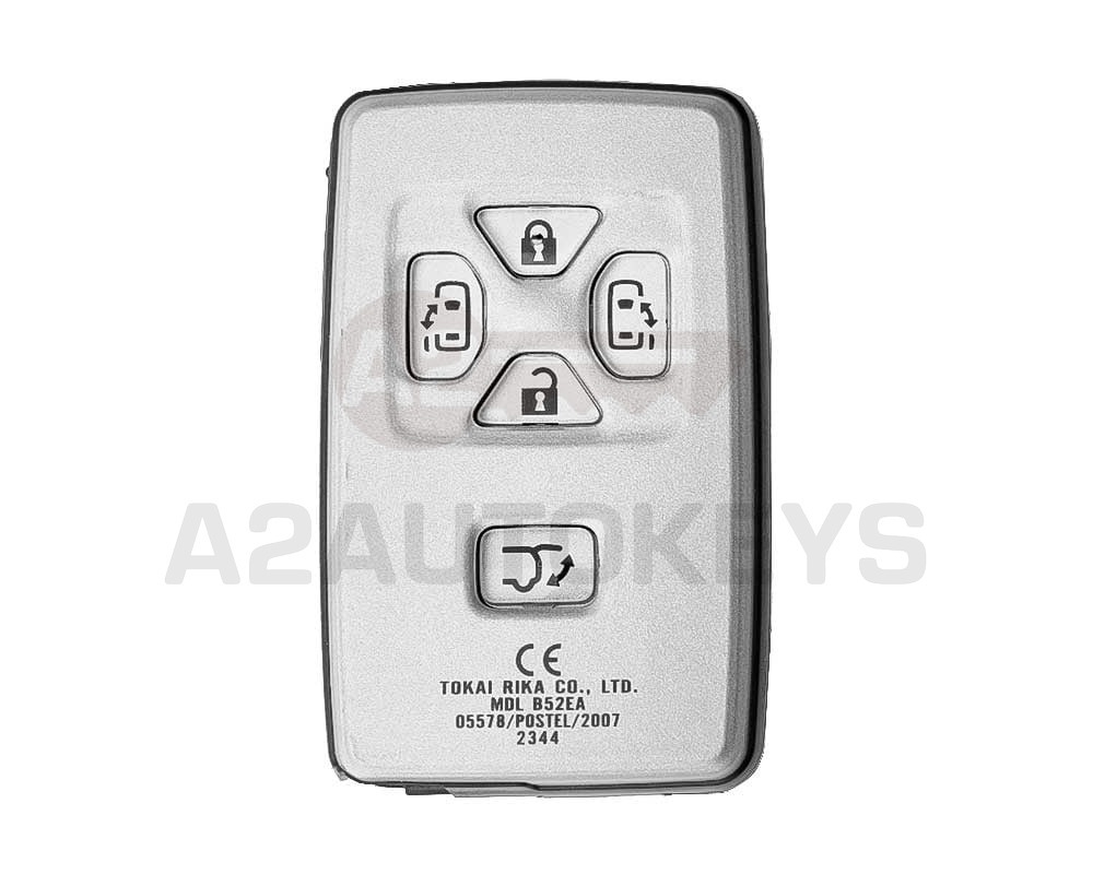 Toyota Previa 2008 Genuine Smart Key 433MHz 89904-28124 / 89904-28125 / 89904-28126