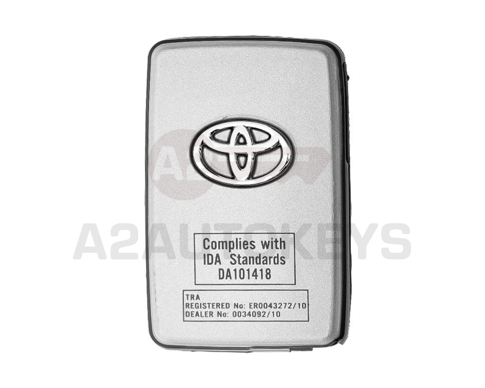 Toyota Previa 2008 Genuine Smart Key 433MHz 89904-28124 / 89904-28125 / 89904-28126