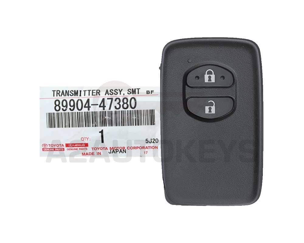 Toyota Prius / Verso 2010-2015 Genuine Smart Remote Key 433MHz 89904-47380 / 89904-47381 / 89904-47382