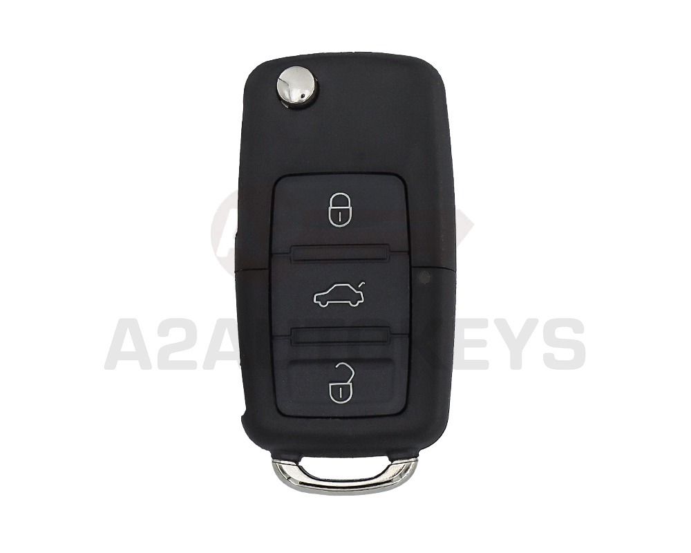 Volkswagen VW Flip Remote DA 433MHz 3 Buttons