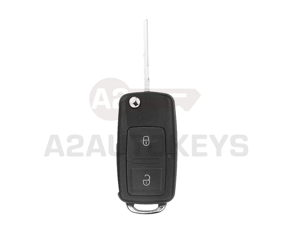 Volkswagen VW Flip Remote Key 2 Button 433MHz N Type