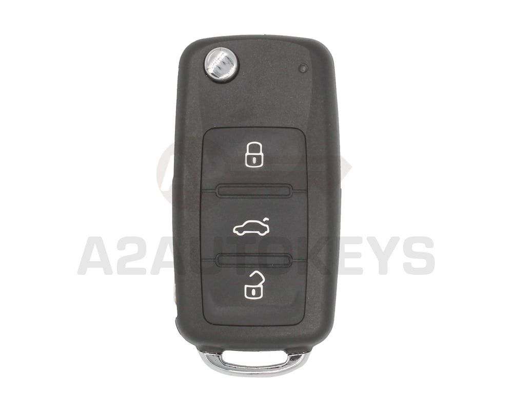 Volkswagen VW Touran Passat UDS Type Proximity Flip Remote Key 3 Buttons 315MHz 48MQB Transponder