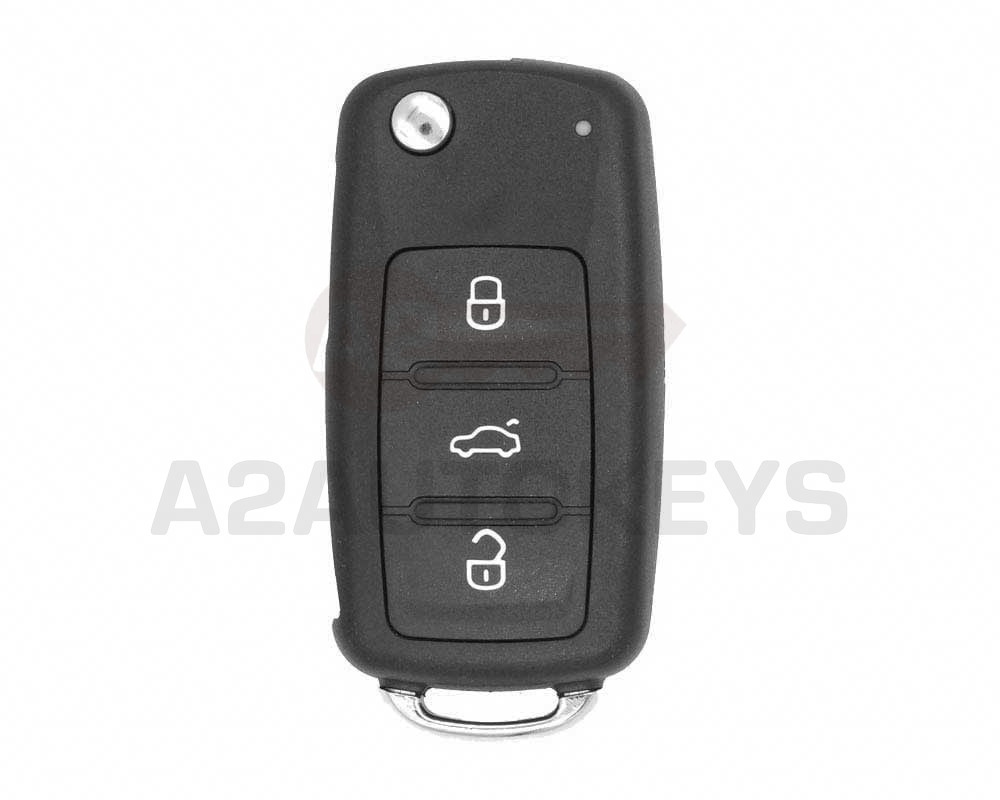 Volkswagen VW Touran Passat UDS Type Proximity Flip Remote Key 3 Buttons 433MHz 5K0837202AJ
