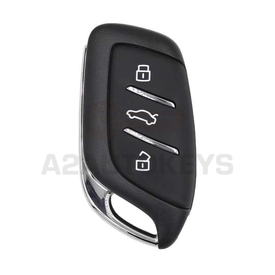 MG 2025 Original Smart Remote Key 3 Buttons 433MHz Black (Red Line) Color 11966505-RMK