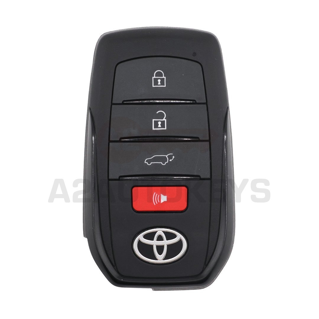Toyota Land Cruiser Prado 2024 Original Smart Remote Key 3+1 Buttons 433MHz 8990H-60811 / 8990H-60810