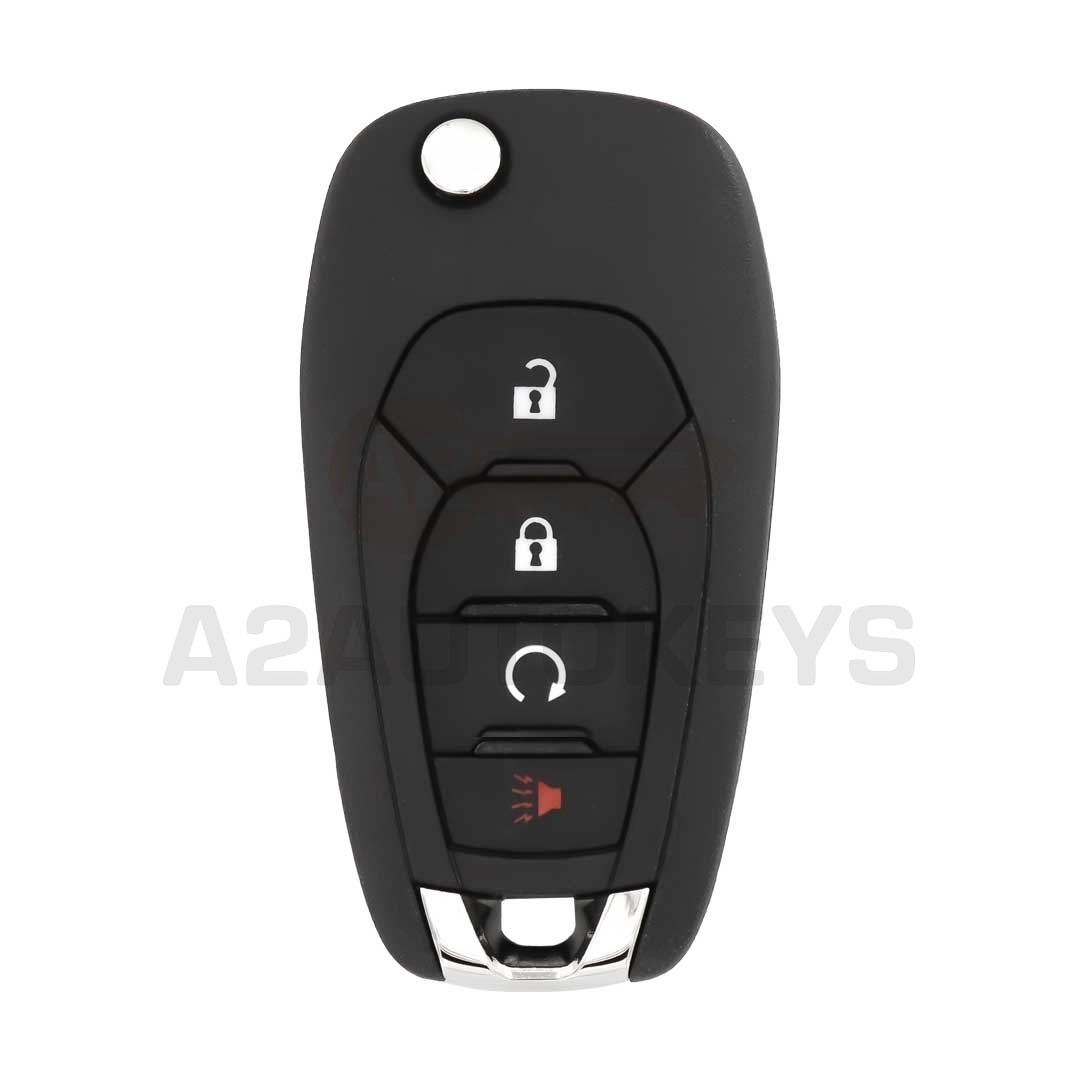 Chevrolet Trax 2020 Flip Remote Key 4 Buttons 315MHz Original Board With Aftermarket Shell