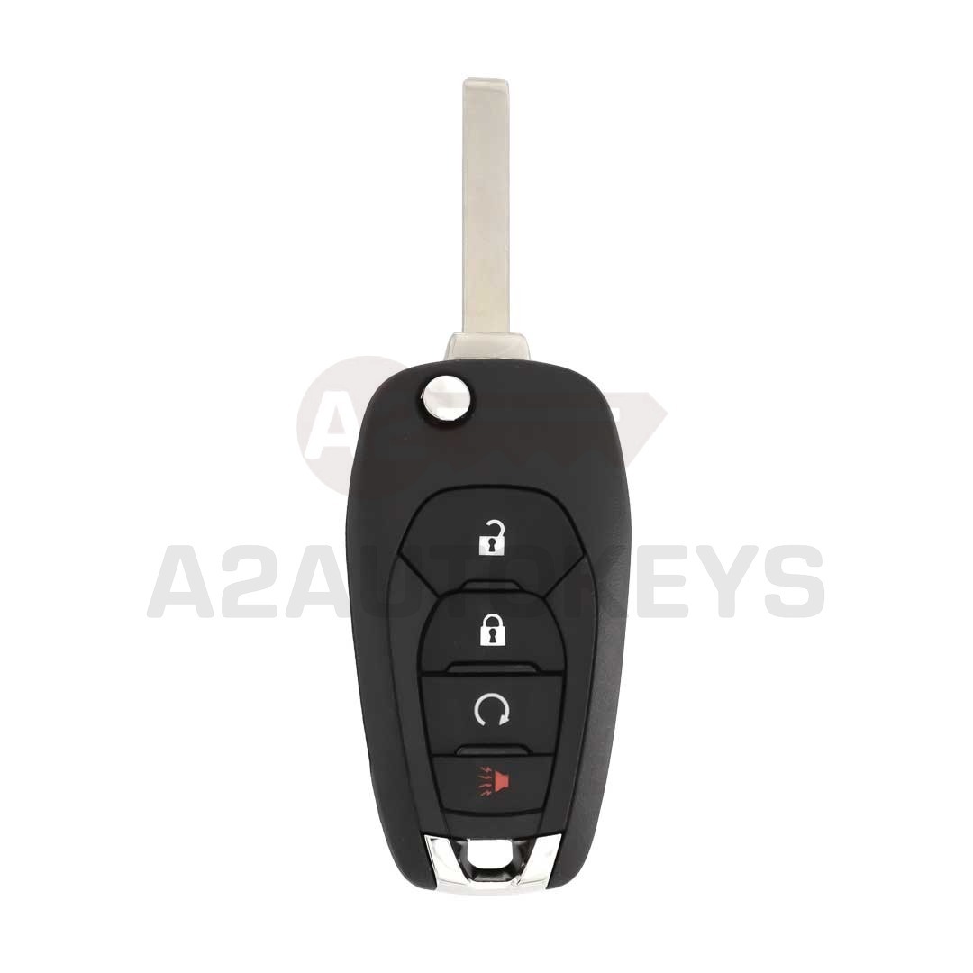 Chevrolet Trax 2020 Flip Remote Key 4 Buttons 315MHz Original Board With Aftermarket Shell