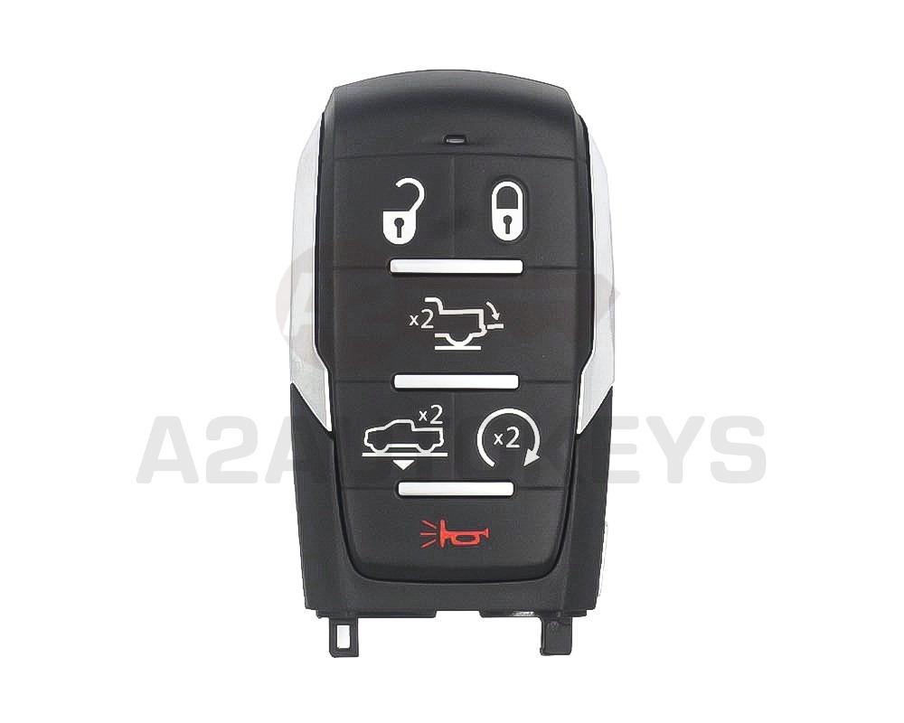 RAM 2019-2024 Original Smart Remote Key 6 Buttons 433MHz 68584156AA
