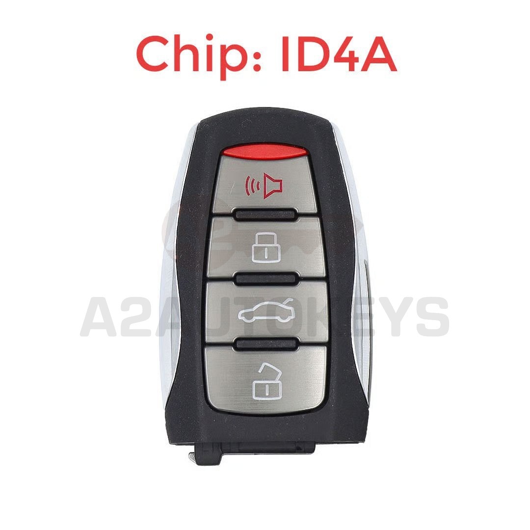 Haval H6 2023 Original Smart Remote Key 3+1 Buttons 433MHz ASK 3608700XSW04A