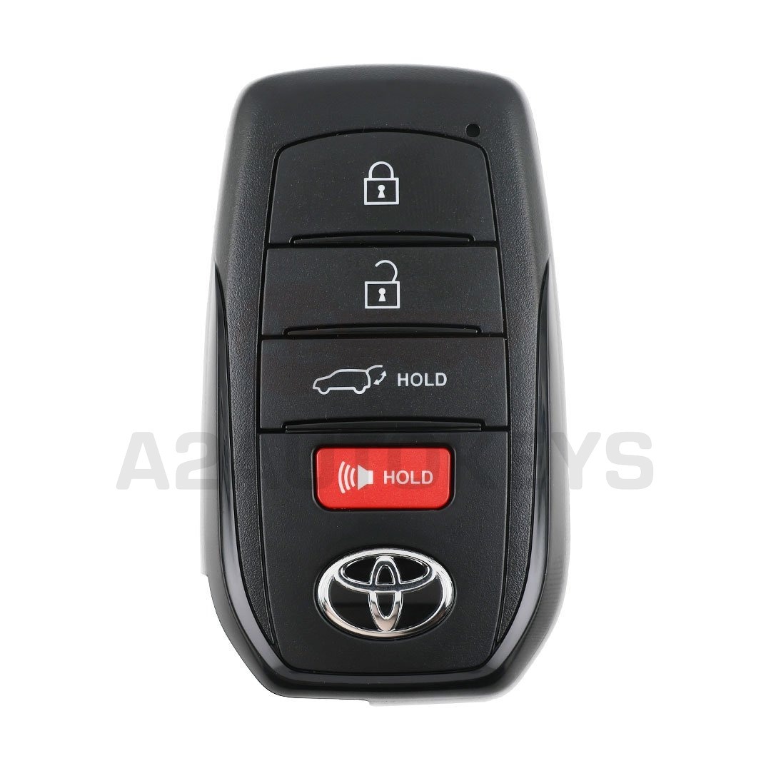 Toyota Highlander 2024 Original Smart Remote Key 4 Buttons 314.35/ 312.11MHz 8990H-0E340