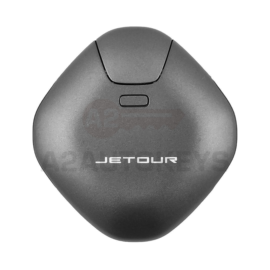 Jetour Original Smart Remote Key 4 Buttons 433MHz Silver color