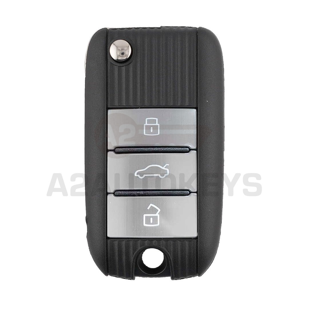 MG 6 RX5 RX8 ZS Original Flip Smart Remote Key 3 Buttons 434MHz FSK 10219213-SKYP / 10959974-SKYP