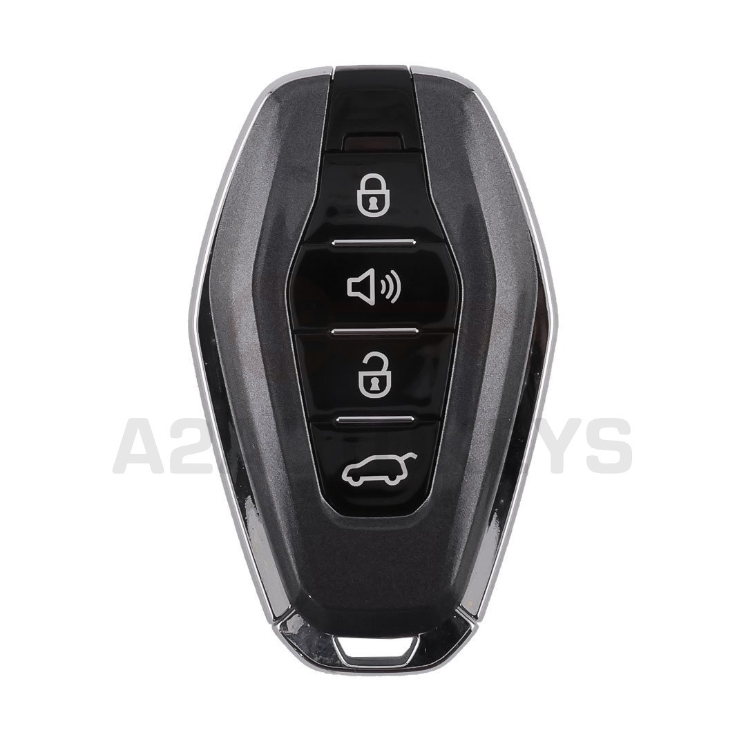 Jetour Original Smart Remote Key 3+1 Buttons 433MHz 47 Chip Black Color