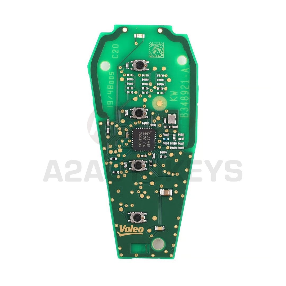 Jetour Original Smart Remote Key 3+1 Buttons 433.39/434.48MHz 4A Chip Black Color