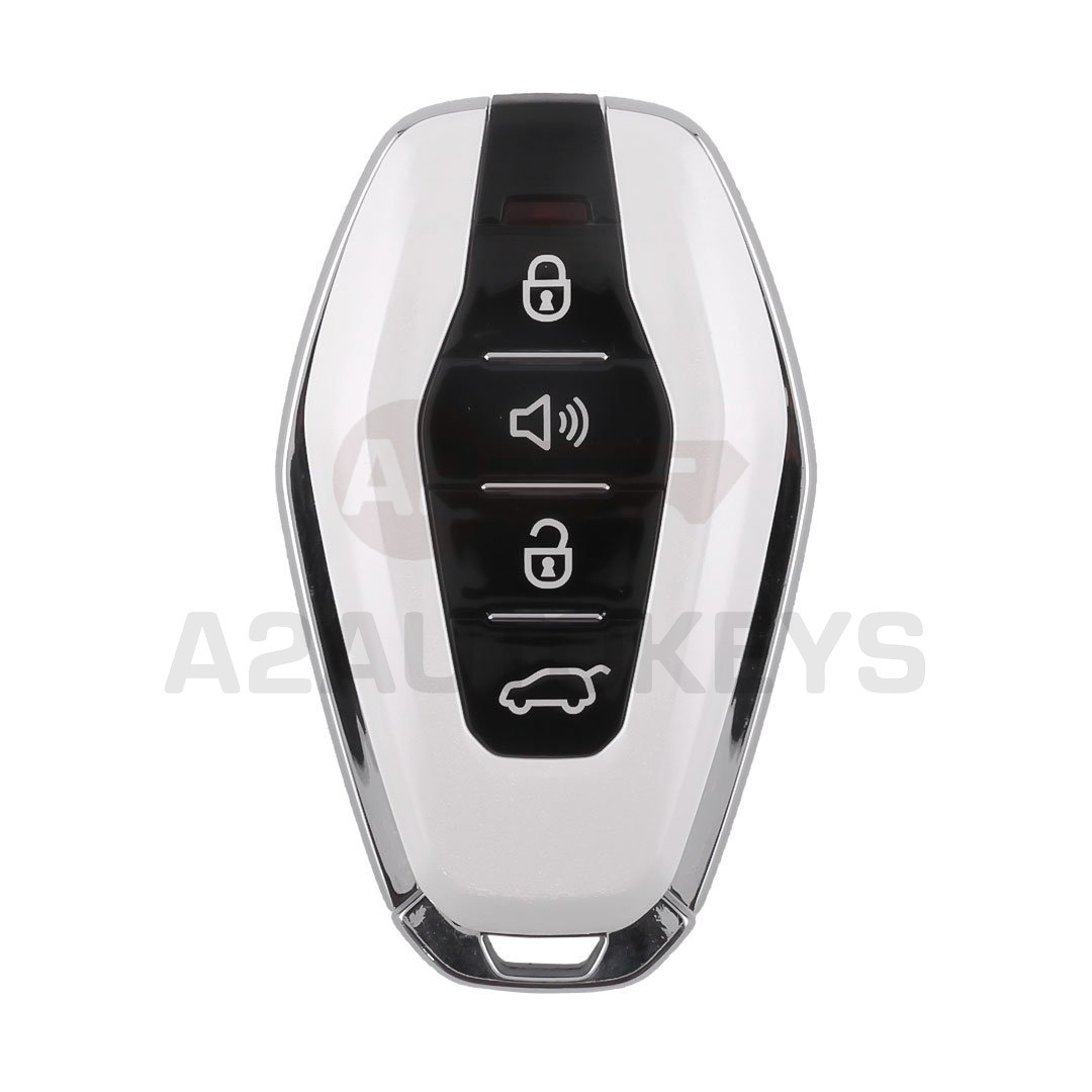 Jetour Original Smart Remote Key 3+1 Buttons 433MHz 47 Chip White Color