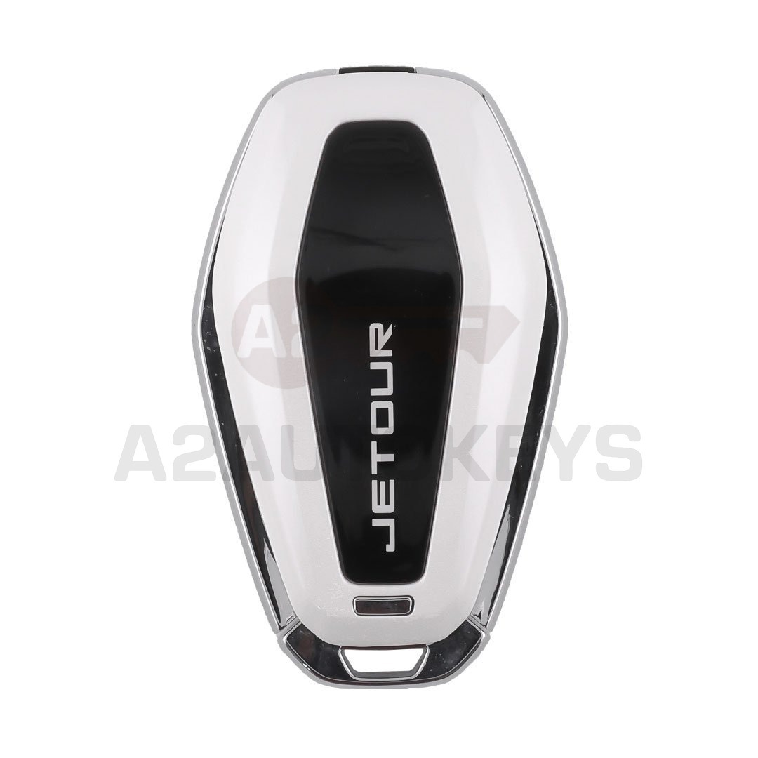 Jetour Original Smart Remote Key 3+1 Buttons 433MHz 47 Chip White Color