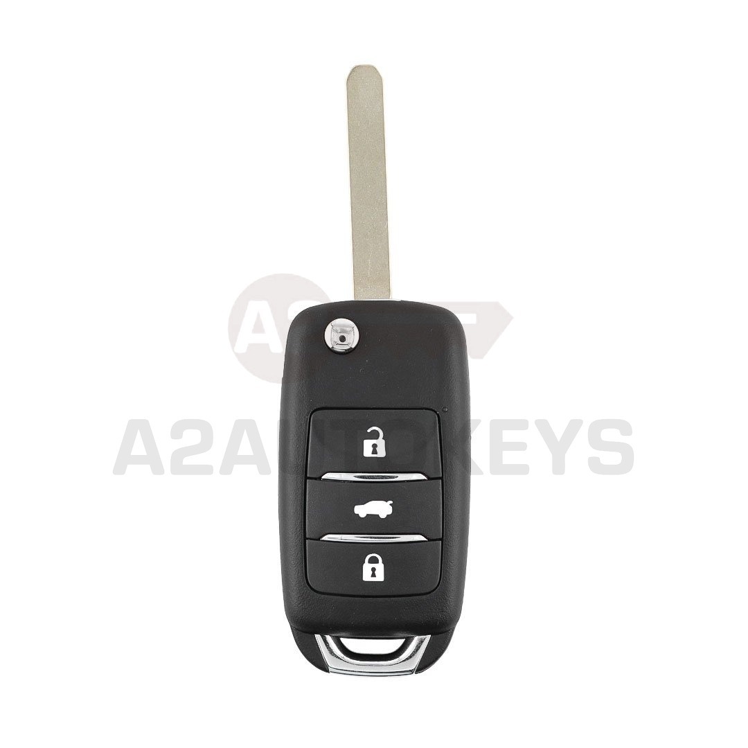 Changan E-Star Original Flip Remote Key 3 Buttons 433Mhz