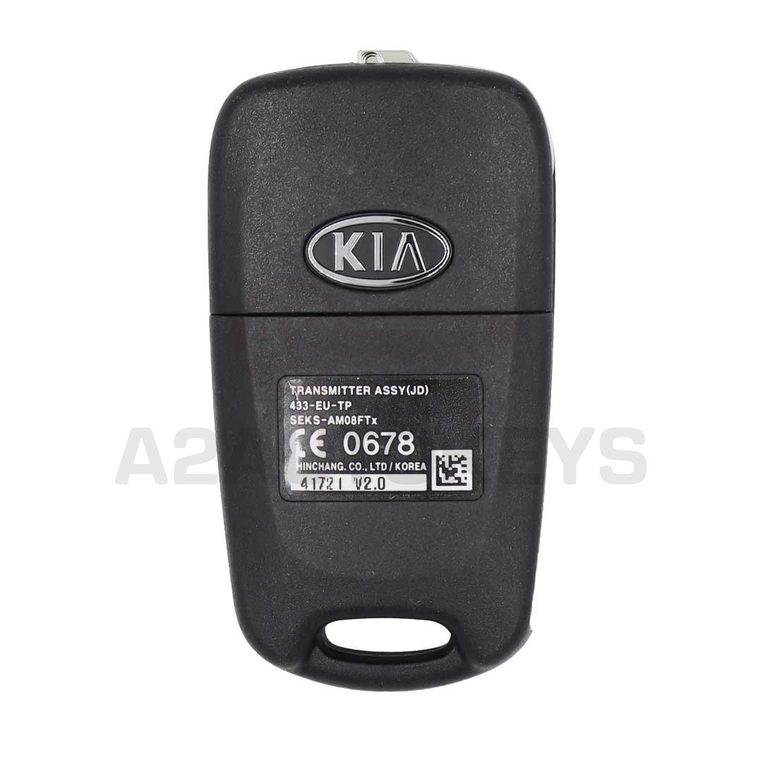 Kia Ceed 2012-2015 Original Flip Remote Key 3 Buttons 433MHz 95430-A2000