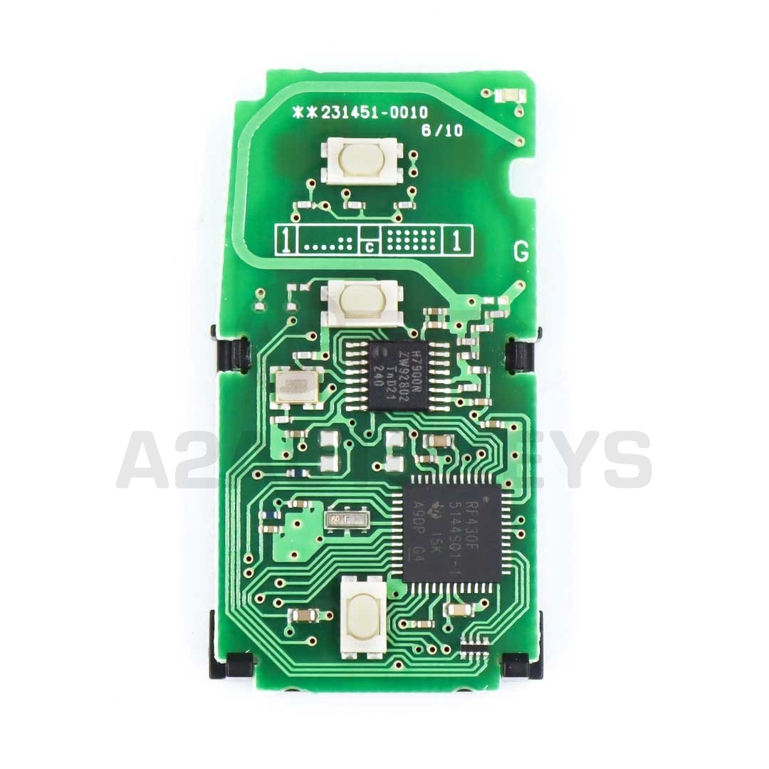 Toyota Tundra Sequoia 2021 Original Smart Remote Key 2+1 Buttons 315MHz 89904-0C050 / 89904-35060