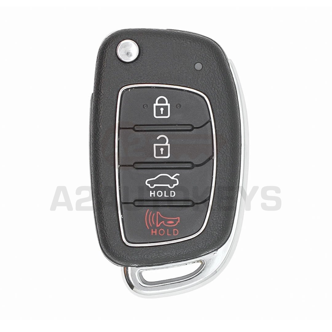 Hyundai HB20 Original Flip Remote Key 3+1 Buttons 433MHz 95430-1S110