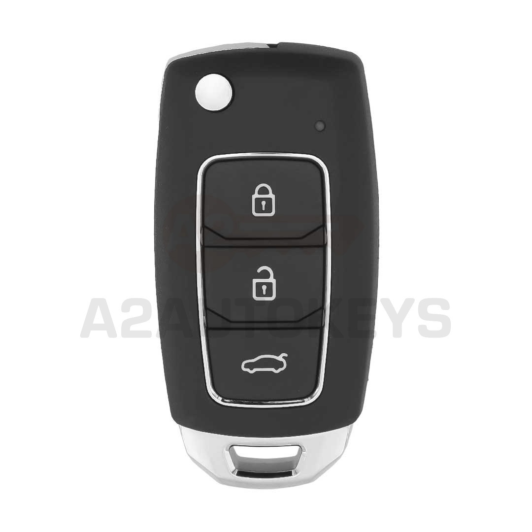 Face to Face Universal Flip Remote Key 3 Buttons 315MHz Hyundai Modern Type