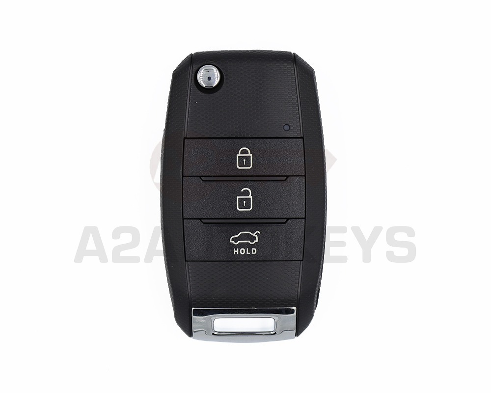 Face to Face Universal Flip Remote Key 3 Button 433MHz KIA Type