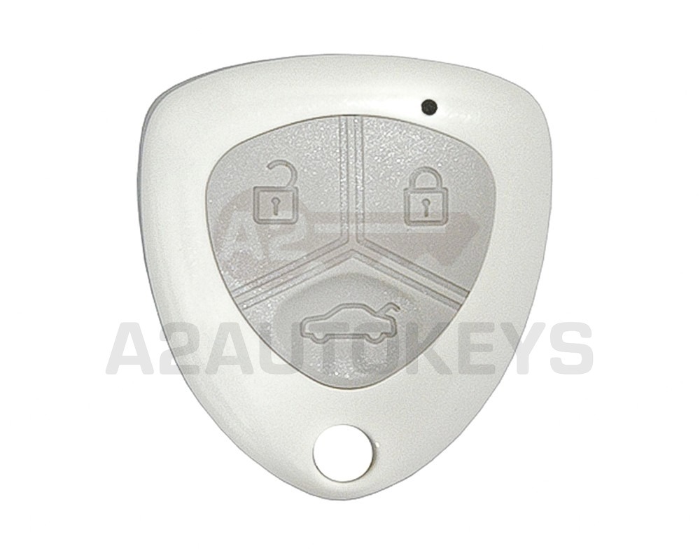 Face to Face Universal Copier Remote Key 3 Buttons Adjustable Frequency Ferrari White