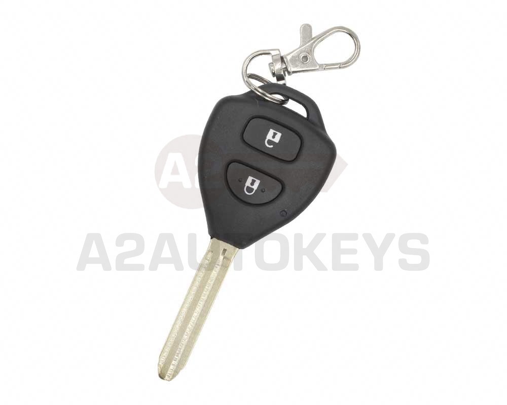 Face to Face Universal Remote Key 2 Buttons 433MHz Toyota Warda Type