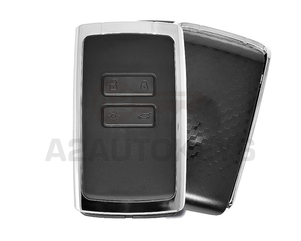 Renault Megane4 Talisman Espace5 2015-2019 Smart Card Key 4 Buttons 433MHz PCF7953M Black Color