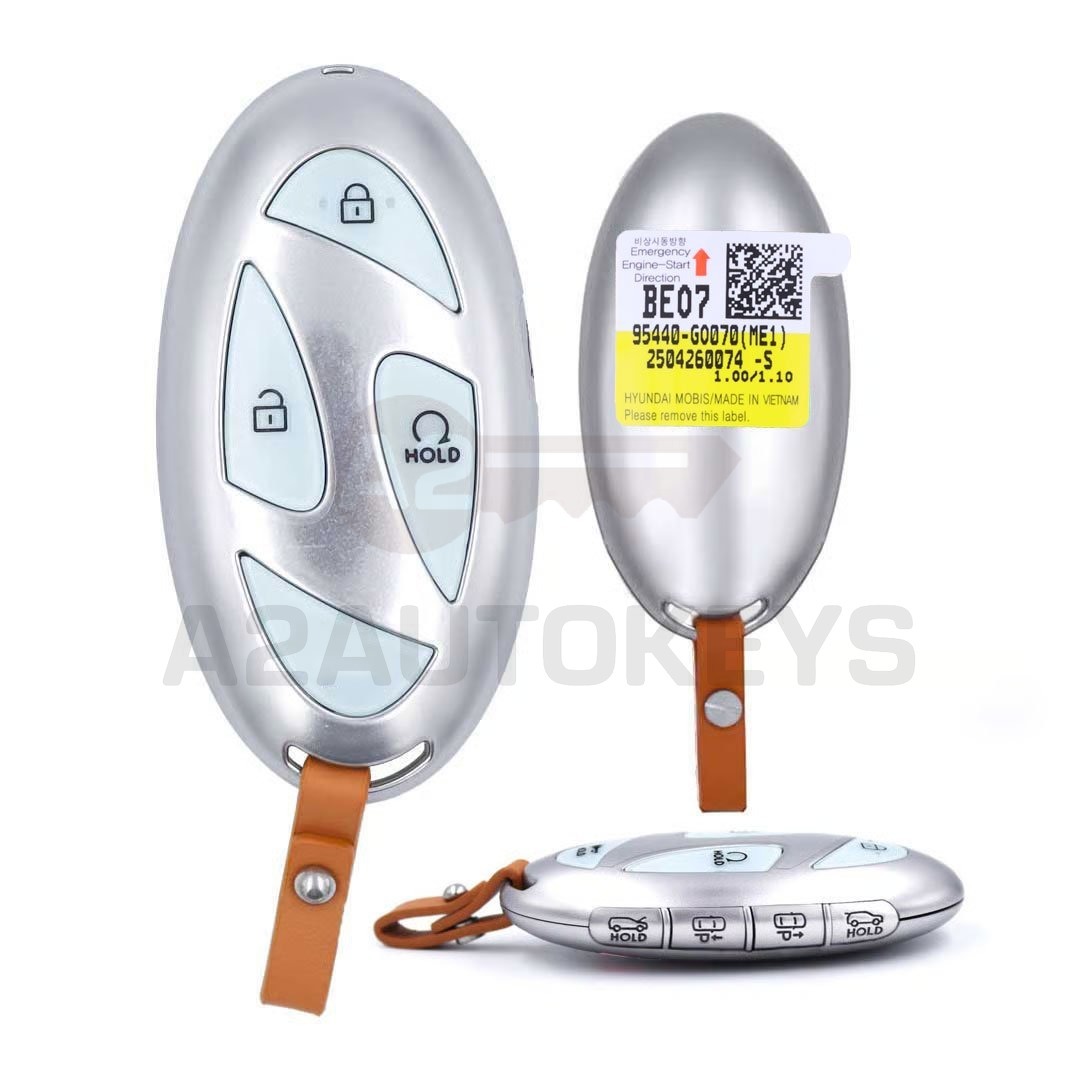 Hyundai IONIQ 2025 Genuine Smart Remote Key 7 Buttons 433MHz 95440-GO070