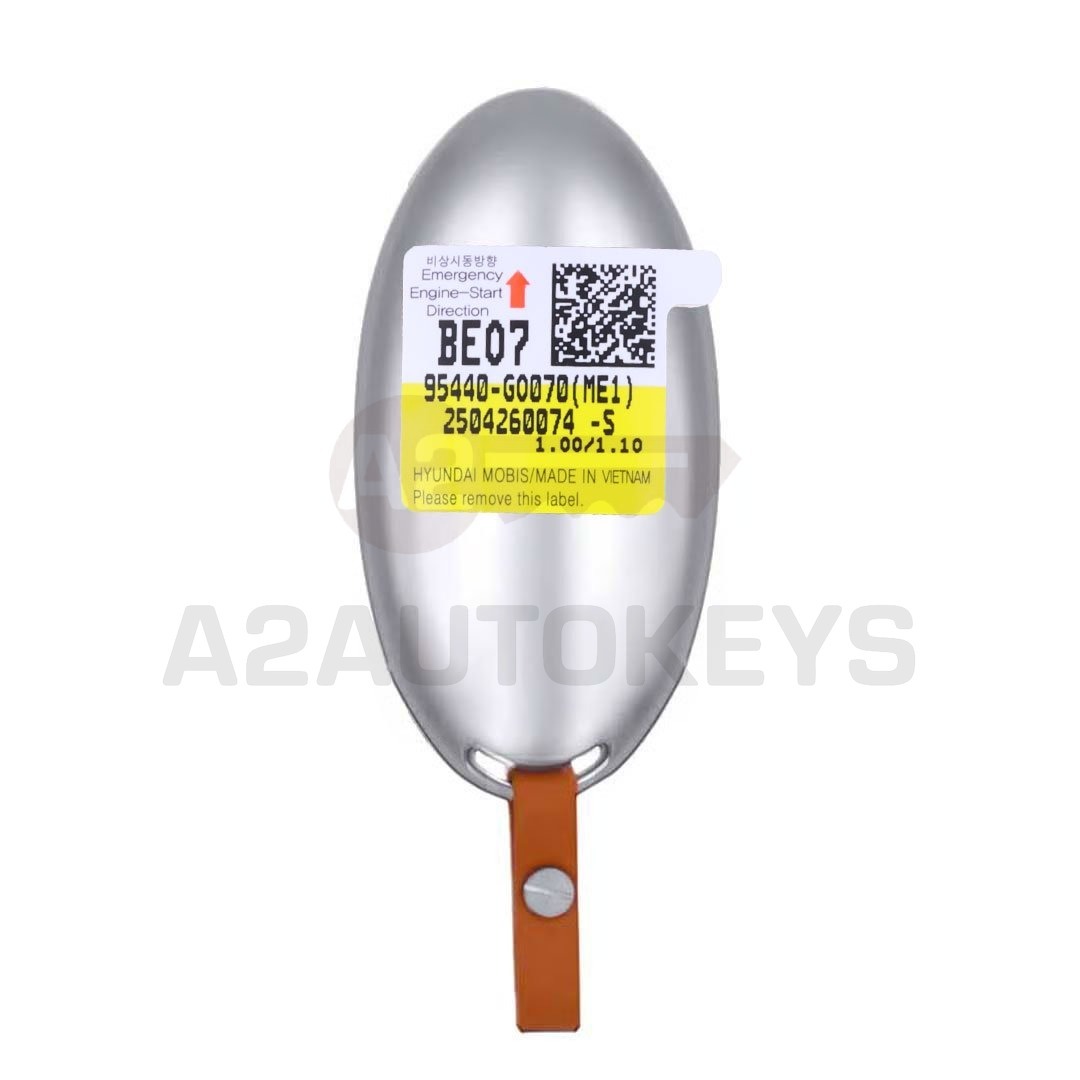 Hyundai IONIQ 2025 Genuine Smart Remote Key 7 Buttons 433MHz 95440-GO070